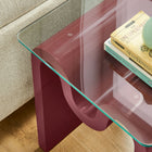 Modway Ondine Glass Top Side Table