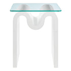 Modway Ondine Glass Top Side Table
