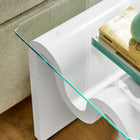 Modway Ondine Glass Top Side Table