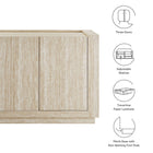 Modway Hollis 59" Travertine Sideboard