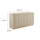 Modway Hollis 59" Travertine Sideboard