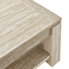 Modway Hollis Travertine Coffee Table