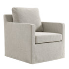 Modway Serene Fabric Slipcovered Swivel Armchair  