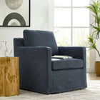 Modway Serene Fabric Slipcovered Swivel Armchair