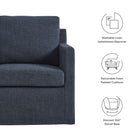 Modway Serene Fabric Slipcovered Swivel Armchair