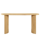 Modway Aspect Oval Wood Entryway Console Table