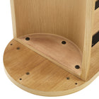 Modway Aspect Oval Wood Entryway Console Table