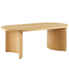 Modway Aspect Oval Wood Coffee Table