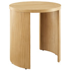 Modway Aspect Round Wood End Table  