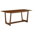 Modway Solara 71" Rectangle Wood Dining Table  