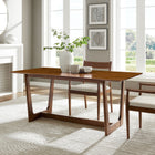 Modway Solara 71" Rectangle Wood Dining Table