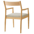 Modway Solara Fabric Wood Dining Armchairs Set of 2