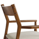 Modway Solara Fabric Wood Dining Armchairs Set of 2