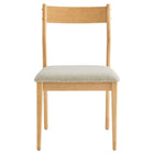 Modway Solara Fabric Wood Dining Side Chairs Set of 2