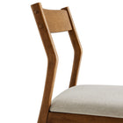 Modway Solara Fabric Wood Dining Side Chairs Set of 2