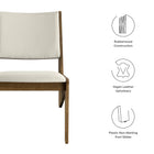 Modway Rylina Vegan Leather Accent Chairs Set of 2