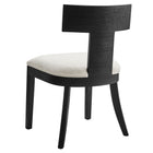 Modway Peregrine Wood and Fabric Upholstered Dining Chairs Set of 2