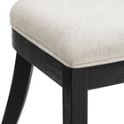 Modway Peregrine Wood and Fabric Upholstered Dining Chairs Set of 2