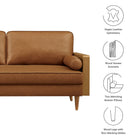 Modway Kellan Vegan Leather Sofa