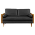 Modway Kellan Vegan Leather Loveseat