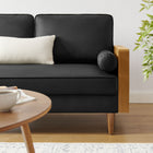 Modway Kellan Vegan Leather Loveseat