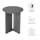 Modway Tecton Outdoor Patio Aluminum Side Table