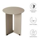 Modway Tecton Outdoor Patio Aluminum Side Table