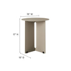 Modway Tecton Outdoor Patio Aluminum Side Table