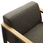 Modway Sauve Outdoor Patio Aluminum and Fabric Armchair