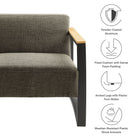 Modway Sauve Outdoor Patio Aluminum and Fabric Armchair