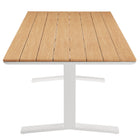 Modway Gavelston 91" Outdoor Patio Aluminum Dining Table