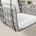 Modway Kaliah Outdoor Patio Aluminum Swing Chair