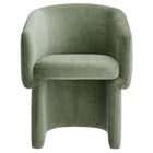Modway Verity Barrel Back Chenille Dining Armchair