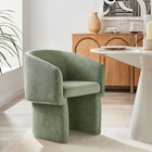 Modway Verity Barrel Back Chenille Dining Armchair