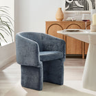 Modway Verity Barrel Back Chenille Dining Armchair