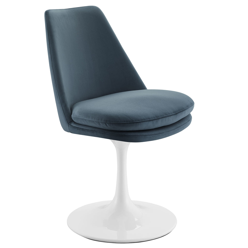 Modway Lippa Swivel Dining Performance Velvet Side Chair  
