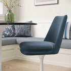 Modway Lippa Swivel Dining Performance Velvet Side Chair