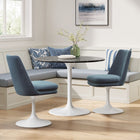 Modway Lippa Swivel Dining Performance Velvet Side Chair