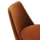 Modway Lippa Swivel Dining Performance Velvet Side Chair