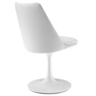 Modway Lippa Swivel Dining Vegan Leather Side Chair