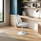 Modway Lippa Swivel Dining Vegan Leather Side Chair