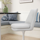 Modway Lippa Swivel Dining Vegan Leather Side Chair