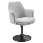 Modway Lippa Swivel Dining Upholstered Armchair  