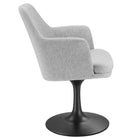 Modway Lippa Swivel Dining Upholstered Armchair