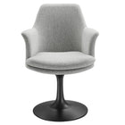 Modway Lippa Swivel Dining Upholstered Armchair