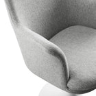 Modway Lippa Swivel Dining Upholstered Armchair