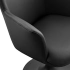 Modway Lippa Swivel Dining Vegan Leather Armchair