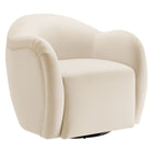 Modway Compose Performance Velvet Swivel Armchair  