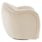 Modway Compose Performance Velvet Swivel Armchair