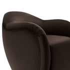 Modway Compose Performance Velvet Swivel Armchair
